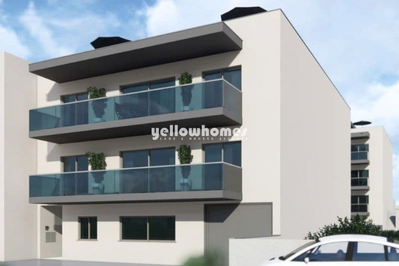 New 2-Bedroom Apartment in Central Quarteira