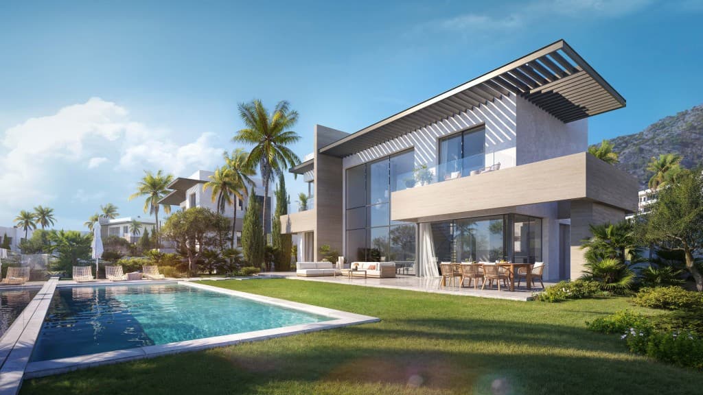 Five-Bedroom Villa with Panoramic Sea Views in Mijas