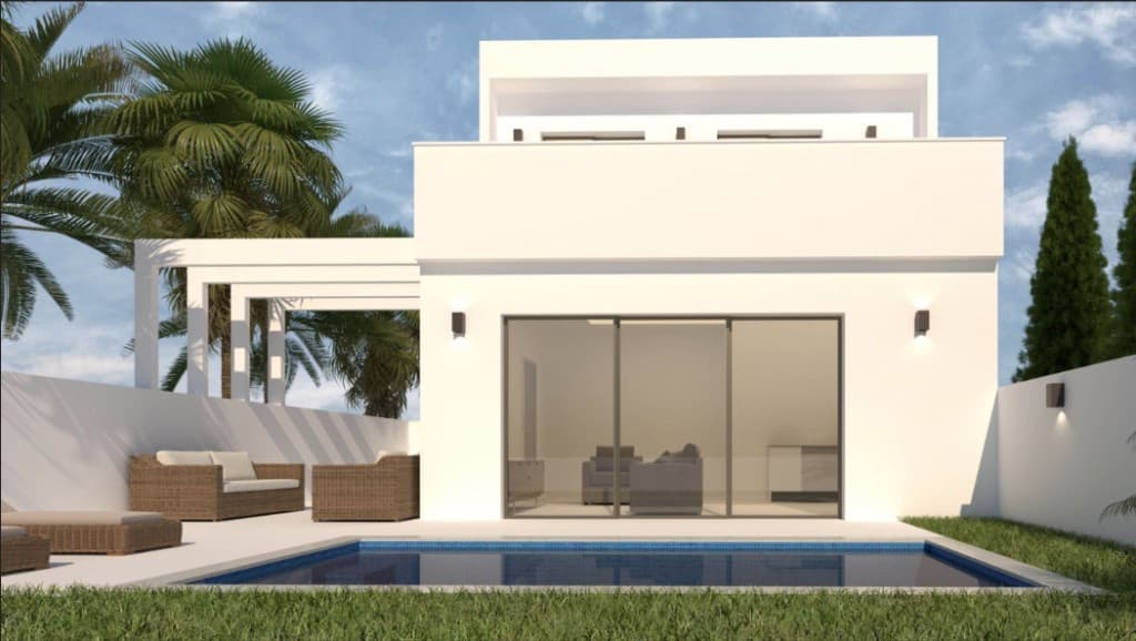 Contemporary Three-Bedroom Villa in Orihuela Costa