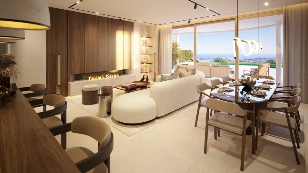 Luxury Three-Bed Apartment with Sea Views in Benahavís