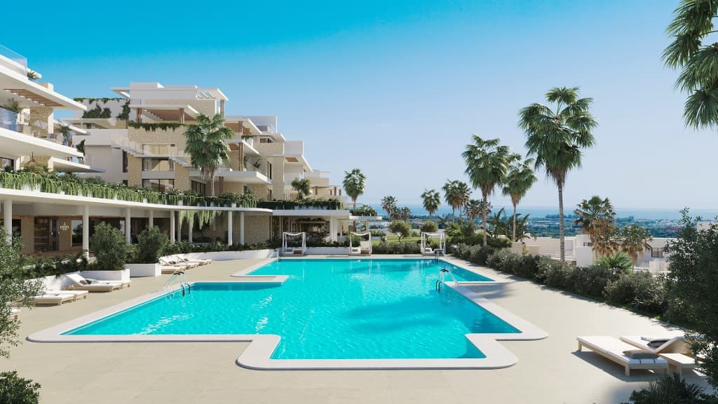 Luxurious 2-Bed Apartment with Sea Views in Estepona
