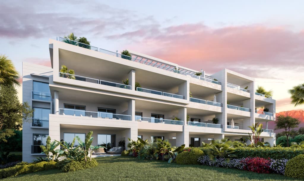 Modern Two-Bedroom Apartment with Golf Course Views in La Cala de Mijas