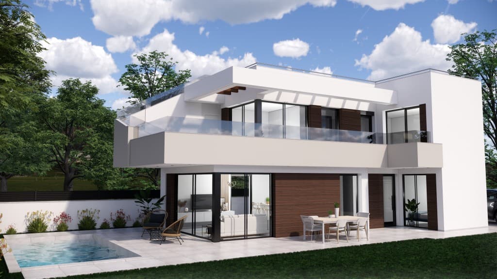 Stylish Three-Bed Villa with Private Pool in Pinar de Campoverde