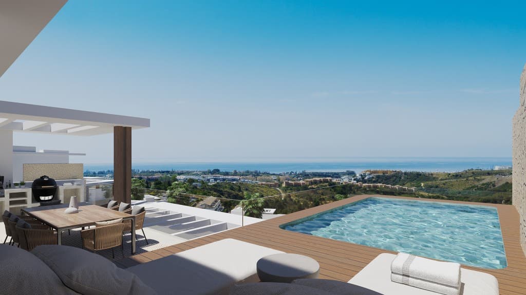 Luxury Three-Bed Duplex Apartment in Estepona