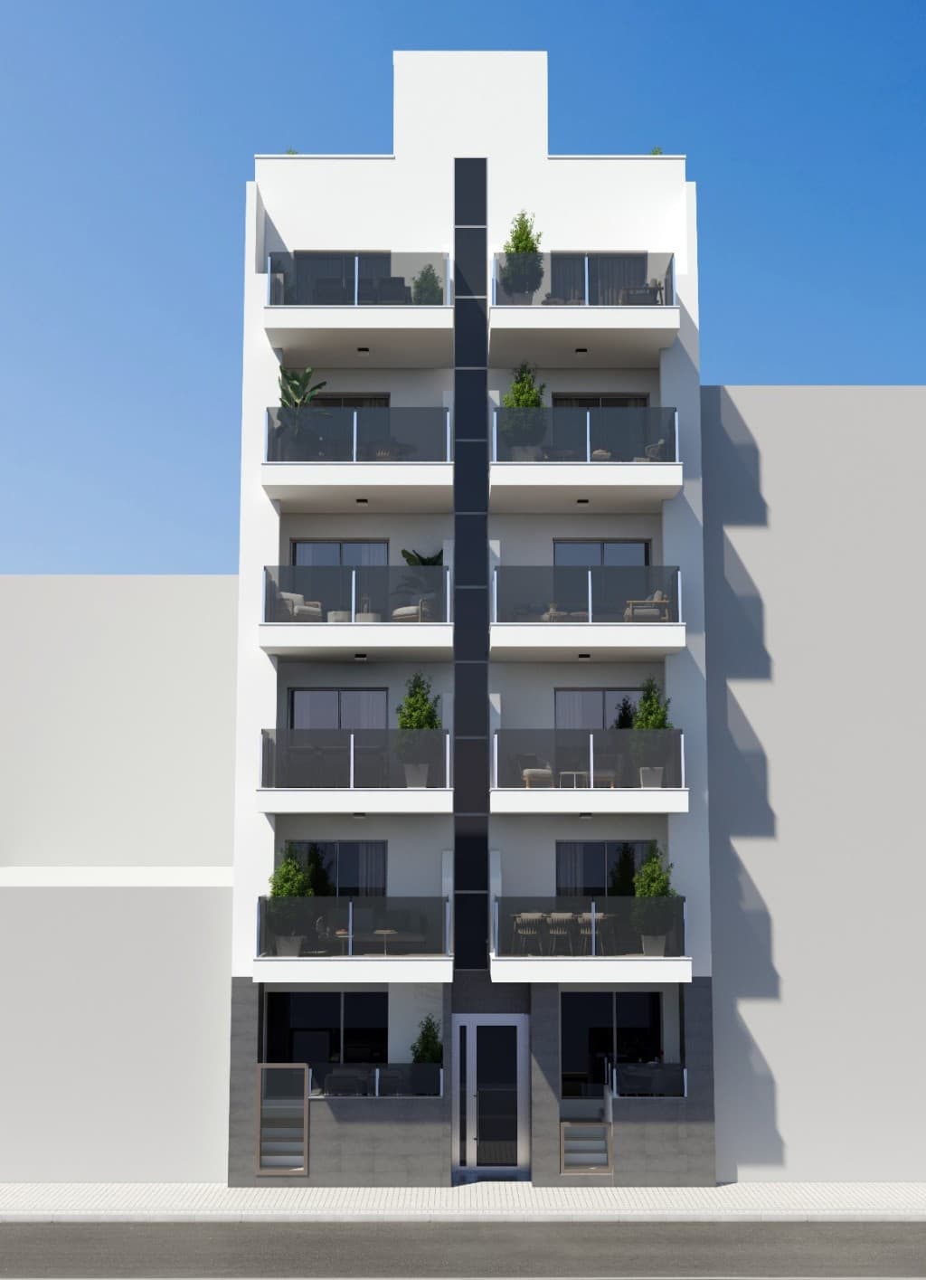 Stylish Two-Bed Apartment Near Playa Del Cura in Torrevieja