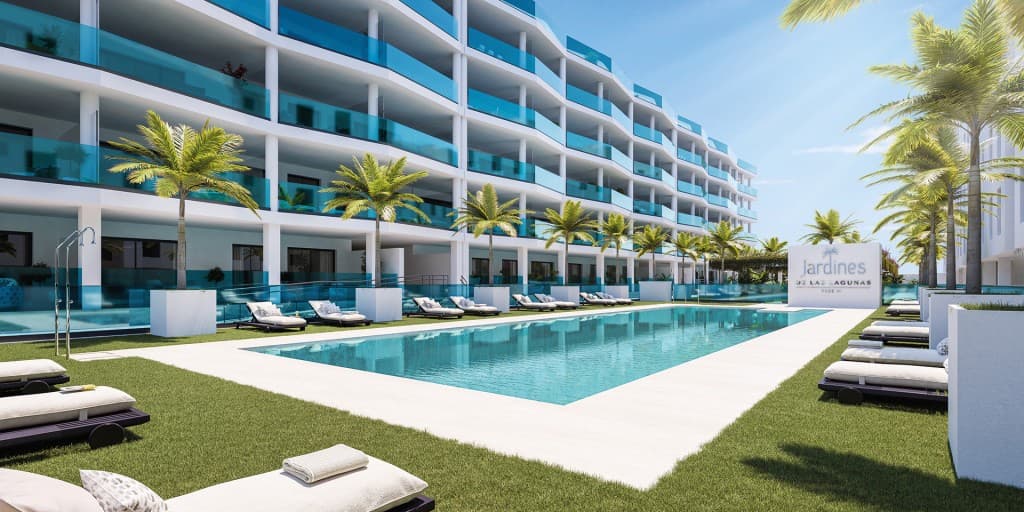 Spacious 3-Bedroom Apartment in Mijas Costa with Pool