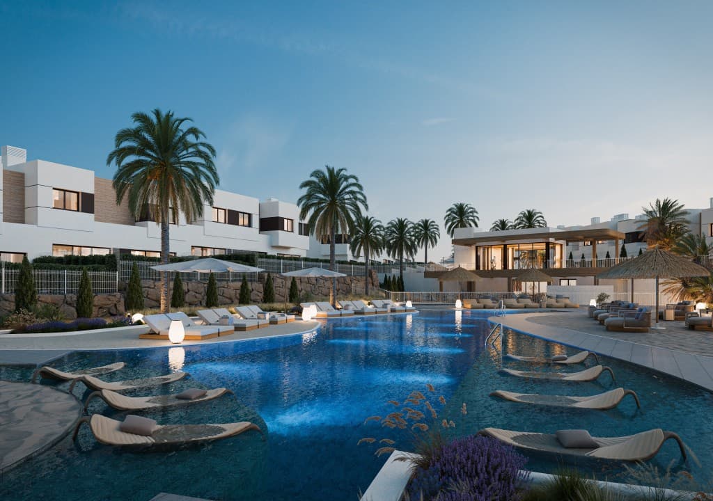Three-Bed Townhouse in Gated Community in Mijas
