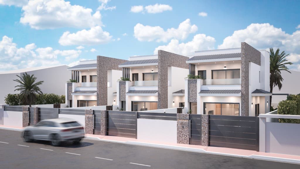 Modern Three-Bedroom Villa with Private Pool in San Pedro del Pinatar