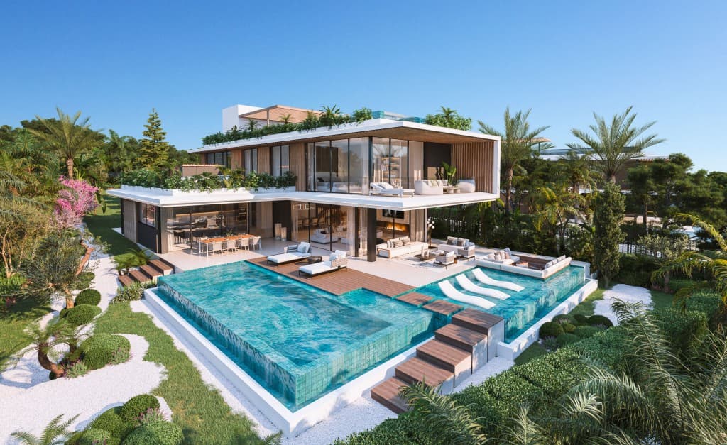 Luxury 5-Bedroom Villa in Exclusive Golden Mile, Marbella