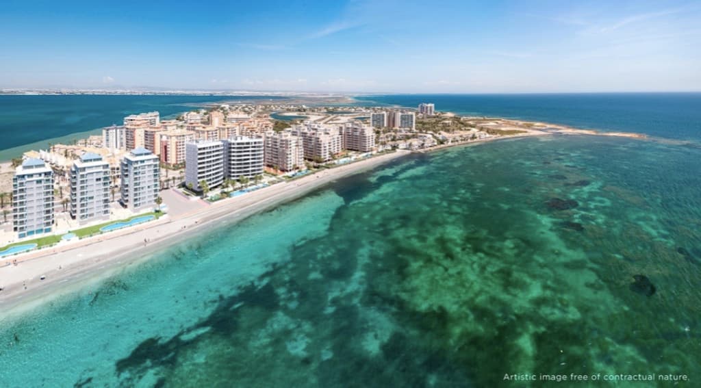 Three-Bedroom Apartment with Sea Views in La Manga