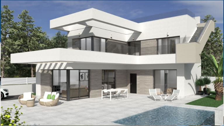 Luxury Four-Bed Villa with Pool and Sea Views in Rojales