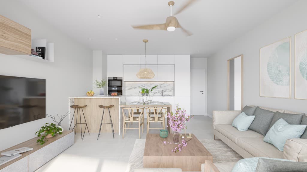 Two-Bed Apartment with Pool in San Pedro del Pinatar