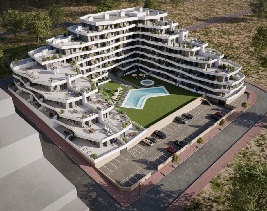 Newly Built Two-Bed Apartment in San Miguel de Salinas