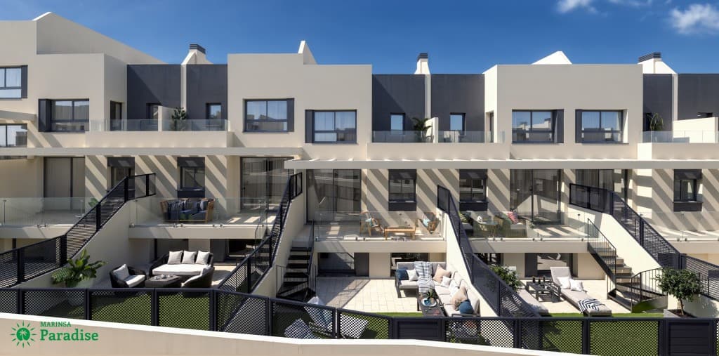 New Build Three-Bed Townhouse with Terrace in Nerja