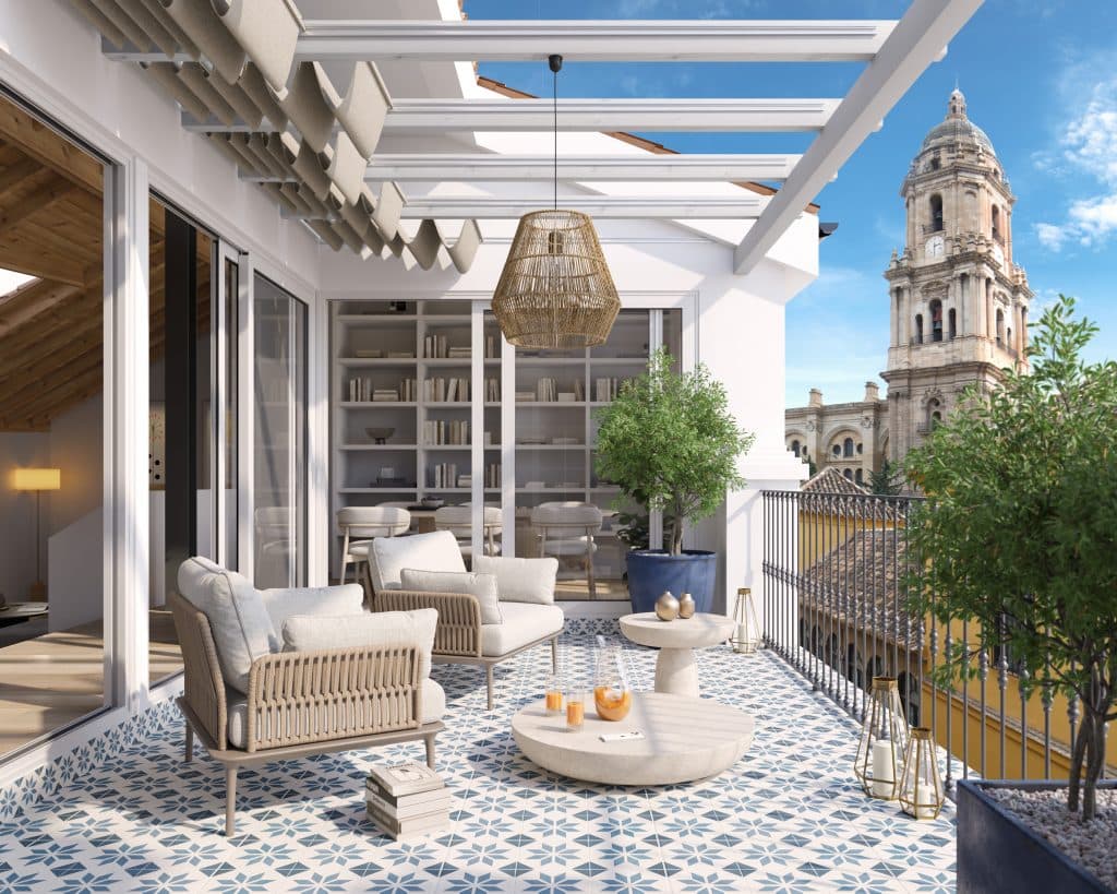 Luxury Two-Bed Apartment in Historic Centre of Málaga