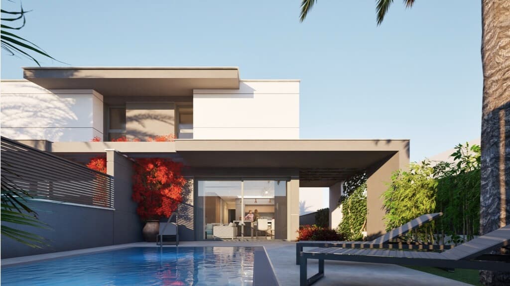 Three-Bed Semi-Detached Villa with Private Pool in La Manga