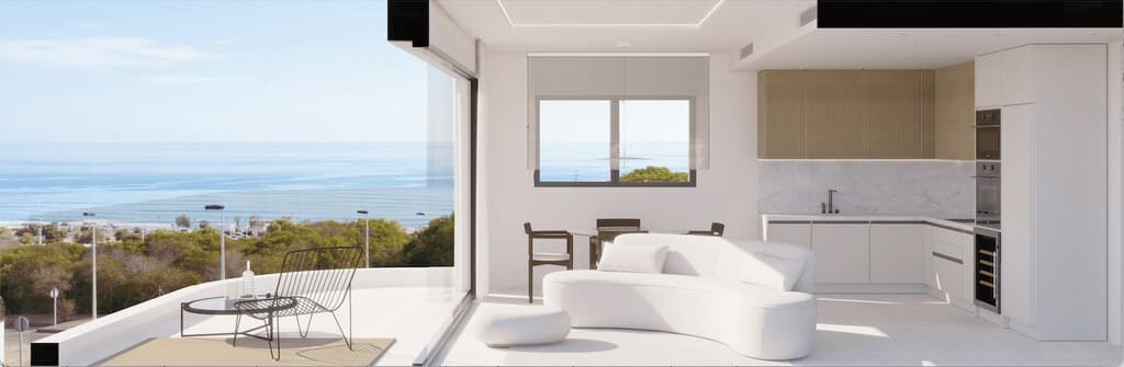 Modern 2-Bed Penthouse with Sea Views in Torrevieja