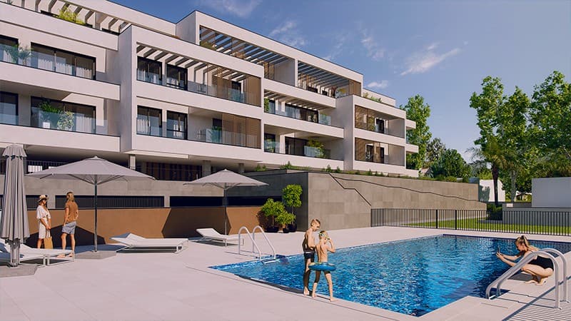 Three-Bed Apartment in Exclusive Complex near La Carihuela Beach