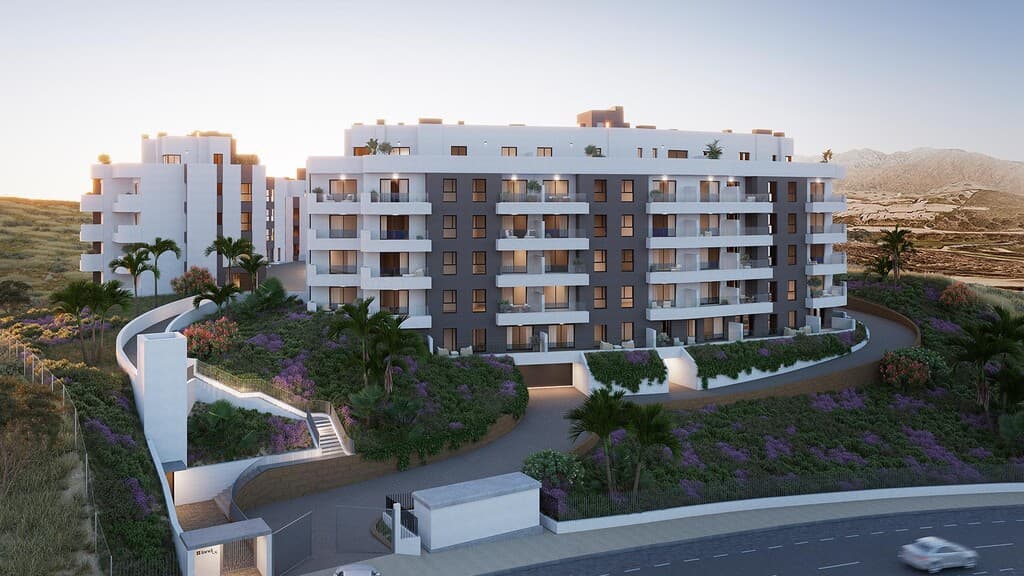 Contemporary Two-Bed Apartment in Mijas with Outdoor Space