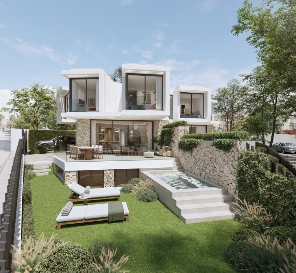 Contemporary 4-Bed Semi-Detached House in Upper Pedregalejo, Málaga