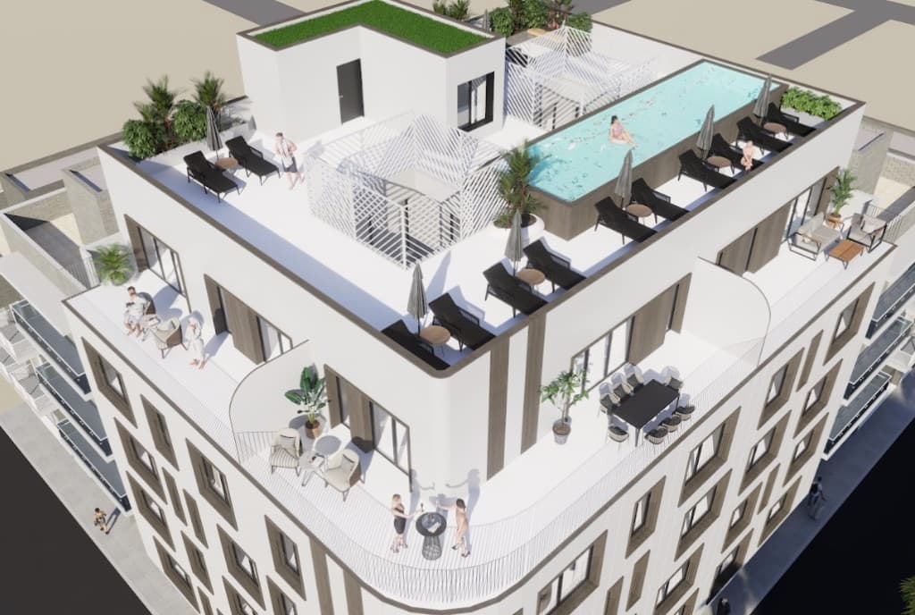 2-bed Atico - Penthouse in Torrevieja