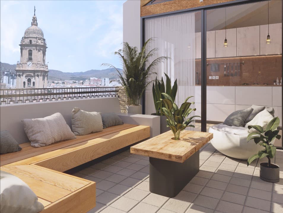 4-bed Apartment Duplex in Málaga