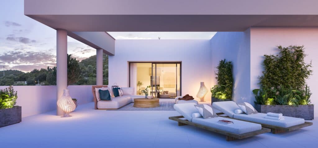 Modern Two-Bed Apartment Near Valle Romano Golf Club