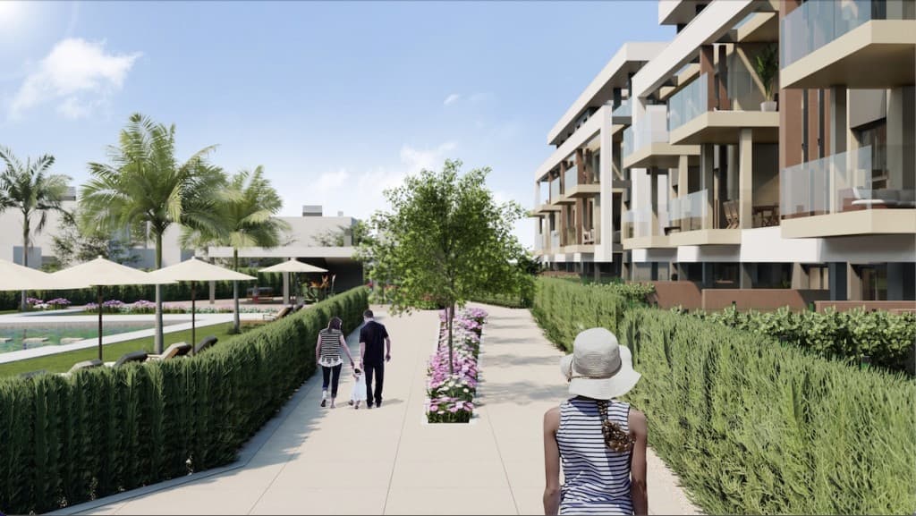 Spacious Three-Bed Apartment in Santa Rosalia Lake Resort, Los Alcázares
