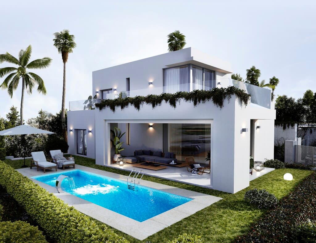 Luxurious 4-Bedroom Villa with Sea Views in Mijas Pueblo