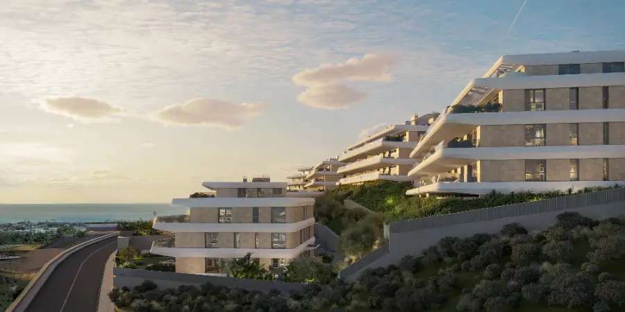 Stylish Two-Bed Apartment with Sea Views in Estepona