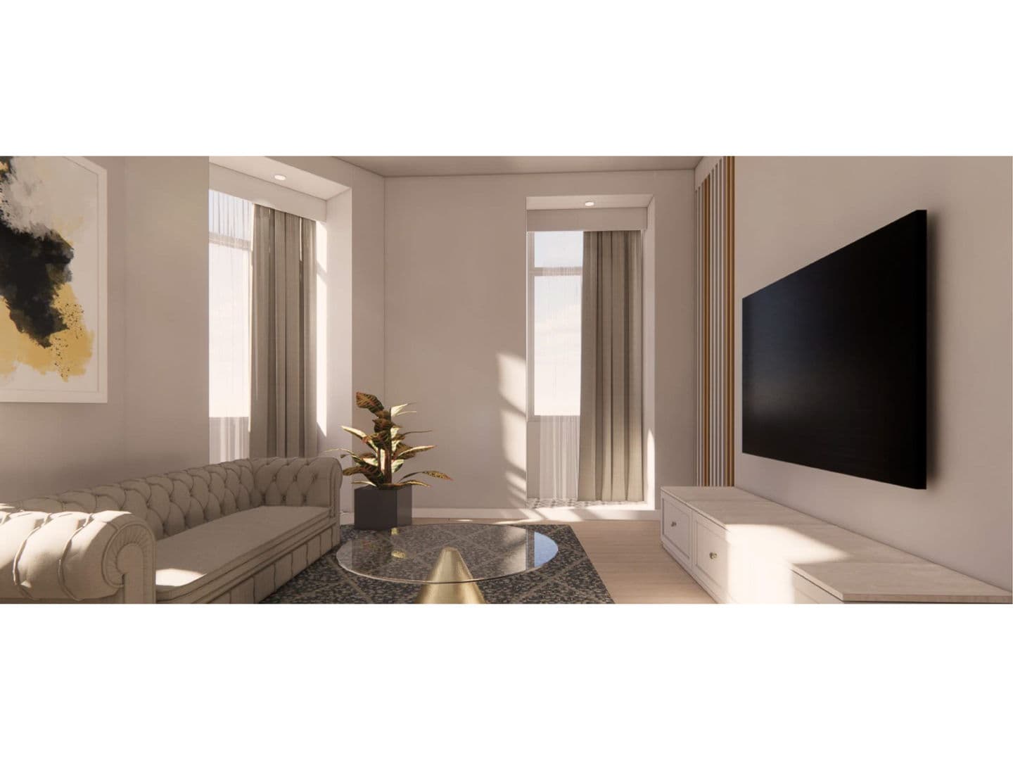New Two-Bedroom Apartment in Trendy Príncipe Real
