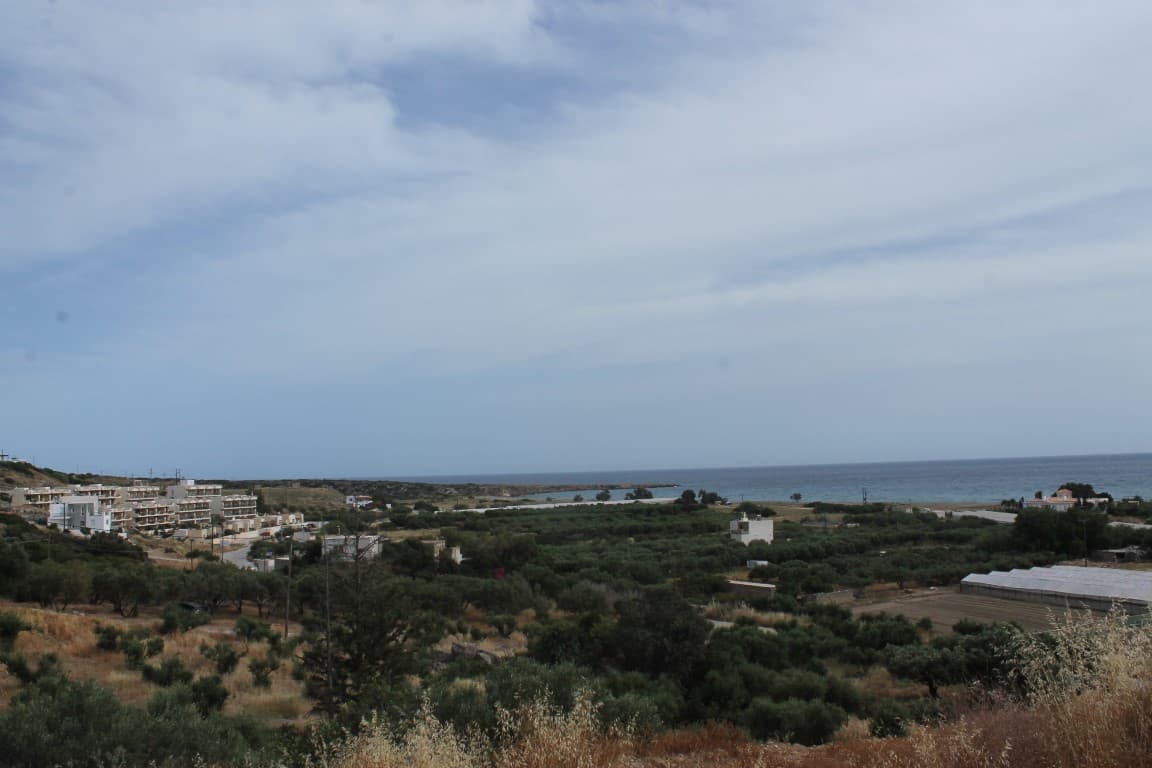 2000 m² Plot with Sea and Mountain Views in Itanos, Crete