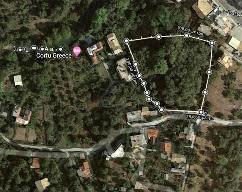 For Sale Land 4000 m² in Corfu