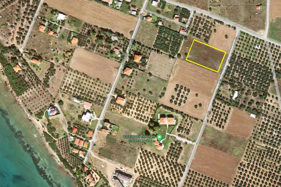 For Sale Land 3270 m² in Chalkidiki