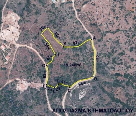 For Sale Land 19250 m² in Peloponnese