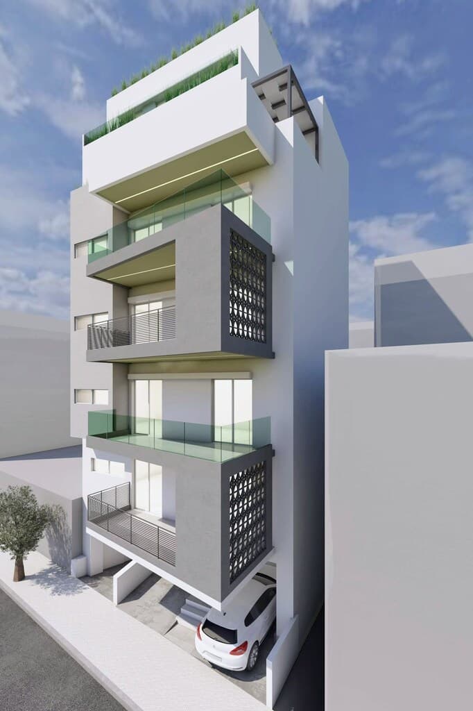 Modern Maisonette with City and Mountain Views in Peristeri, Athens