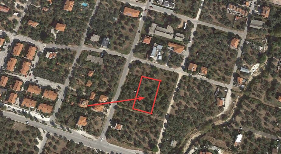 For Sale Land 820 m² on the island of Thassos