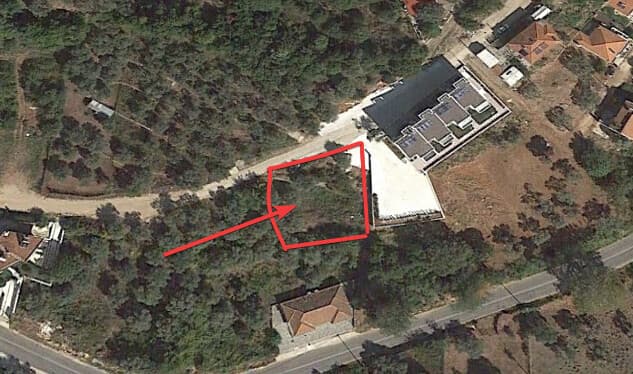 For Sale Land 554 m² on the island of Thassos