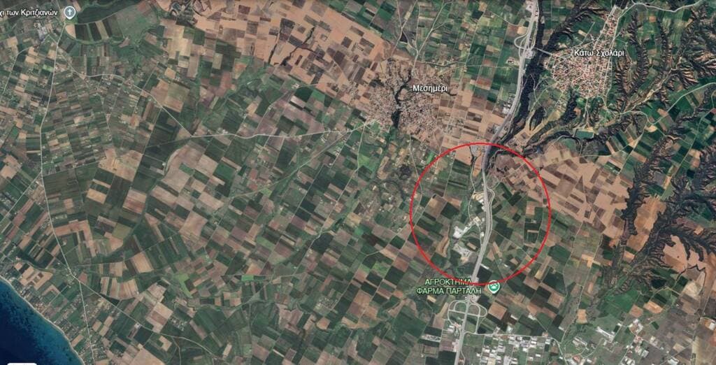For Sale Land 4000 m² in the suburbs of Thessaloniki