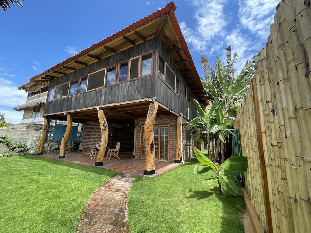 Furnished 3 Bed Beach House For Sale In Canoa Ecuador
