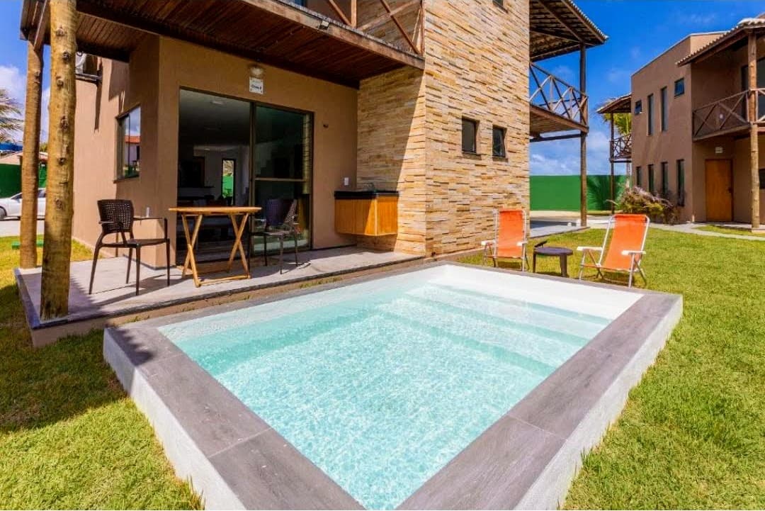 Luxury 2 Bed Duplex Beach Front Villa For Sale In Barro Preto Aquiraz Brazil