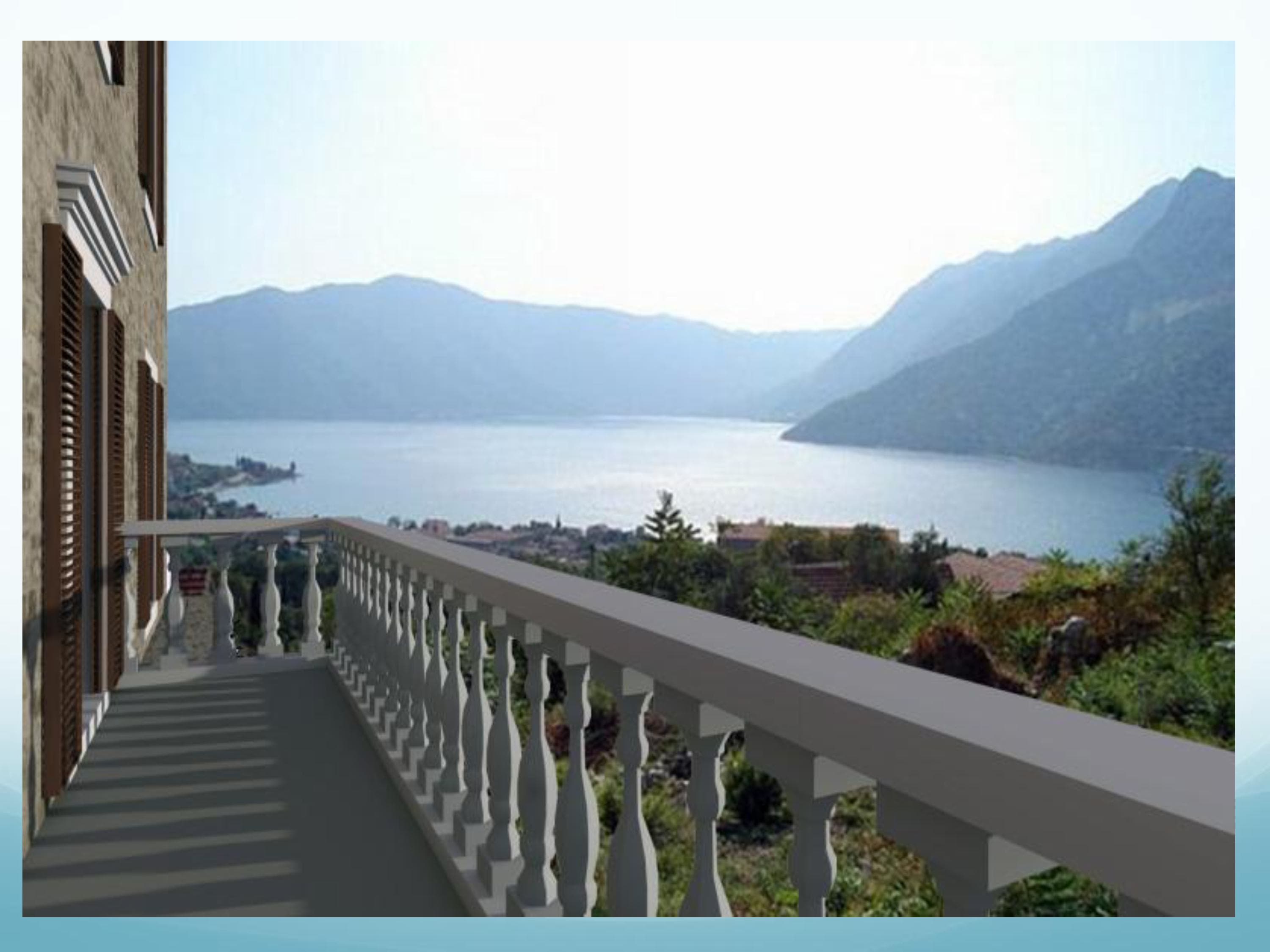 Excellent Plot of land with planning for sale in Risan Kotor Montenegro