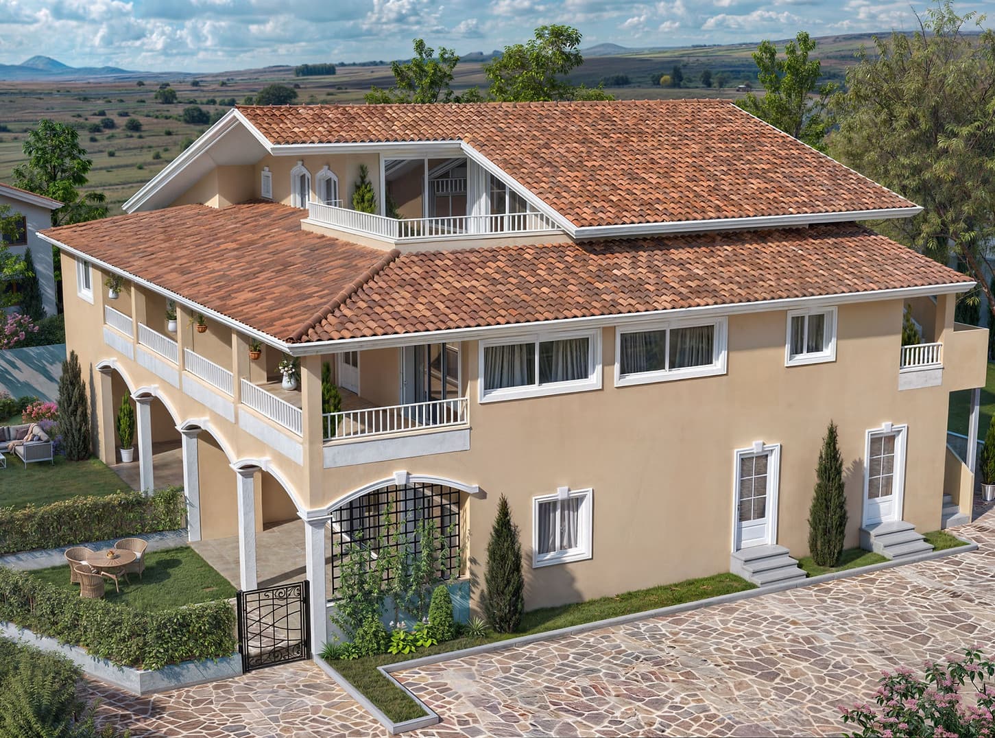 Luxuy Villa Ima Estate of Multiple Properties for Sale In Abruzzo Italy