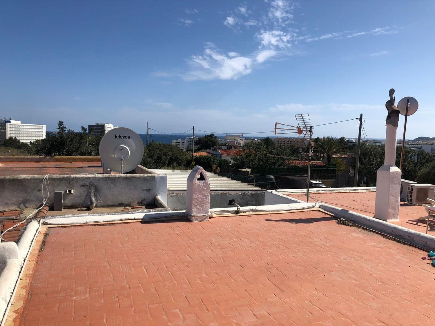 Villa Estate of 2 Houses For Sale in Playa Den Bossa Ibiza Spain