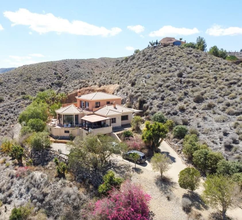 Stunning 5 Bed Sea View Villa For Sale in Los Gallardos Almeria Spain