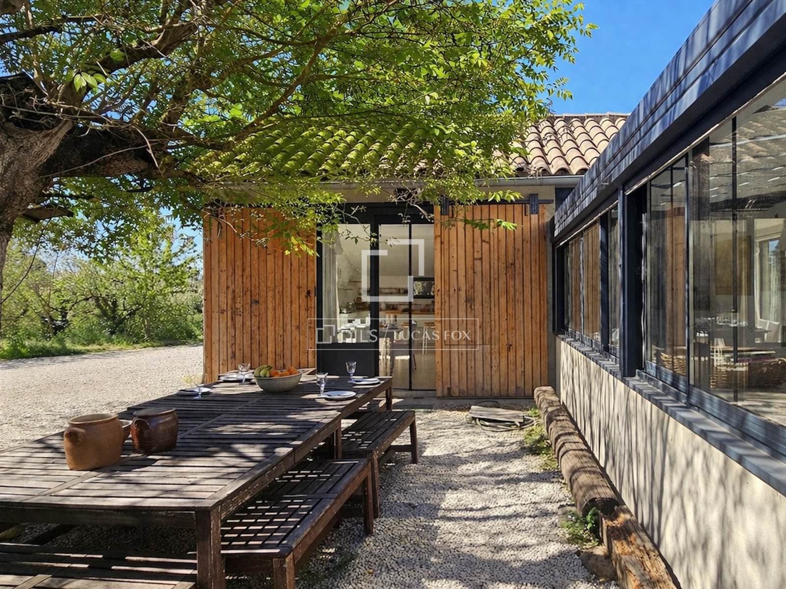 Charming Four-Bedroom House with Orchard in South France
