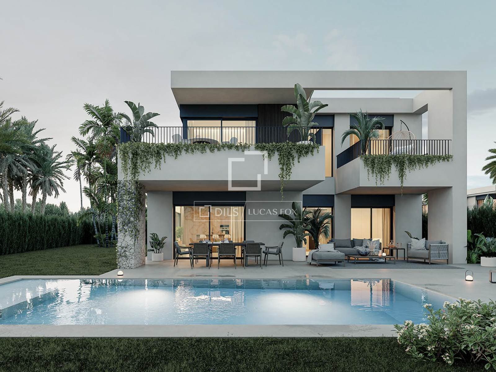 Stunning New-Build 4-Bed Villa with Private Pool in Albufereta