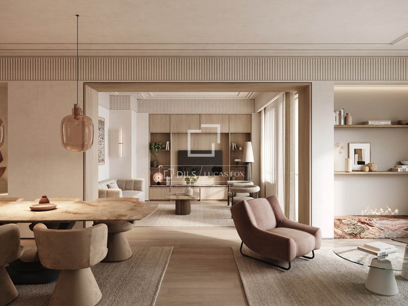 Three-Bedroom Apartment for Renovation in El Viso, Madrid