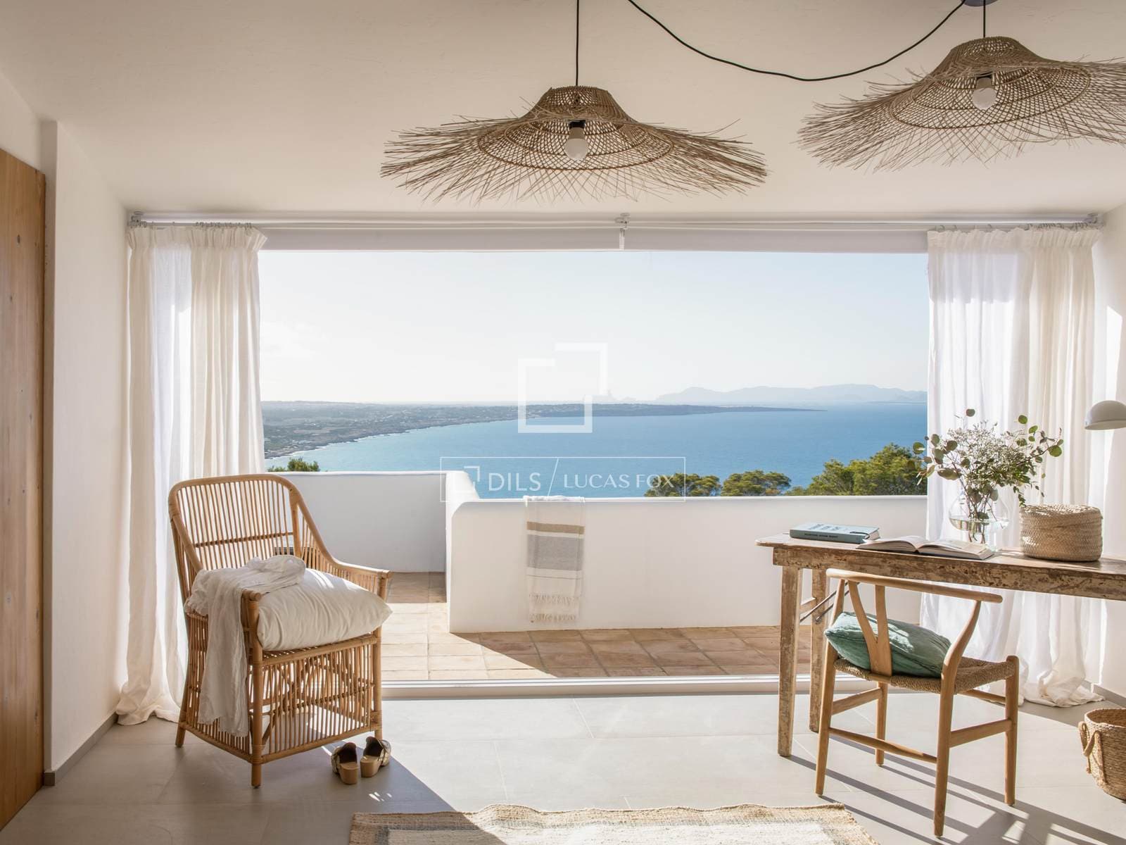 Luxurious 6-Bedroom Villa with Sea Views in Formentera