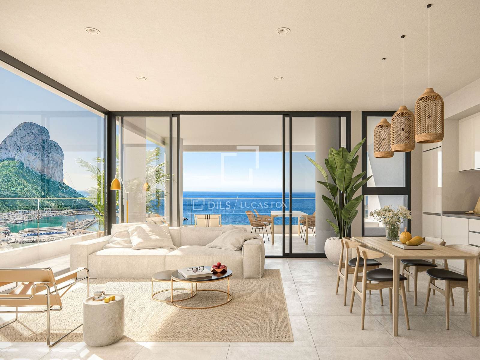 Luxurious Duplex Penthouse with Sea Views in Calpe
